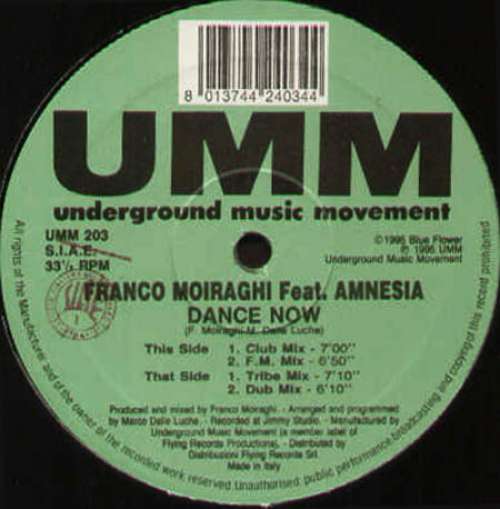 Cover Franco Moiraghi* - Dance Now (12) Schallplatten Ankauf