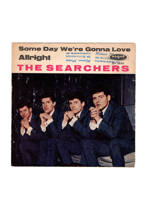 Cover The Searchers - Some Day We're Gonna Love / Allright (7, Single) Schallplatten Ankauf