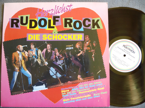 Cover Rudolf Rock & Die Schocker - Herzlichst (LP) Schallplatten Ankauf