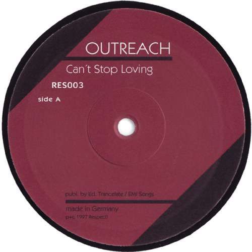 Cover Outreach - Can't Stop Loving (12) Schallplatten Ankauf