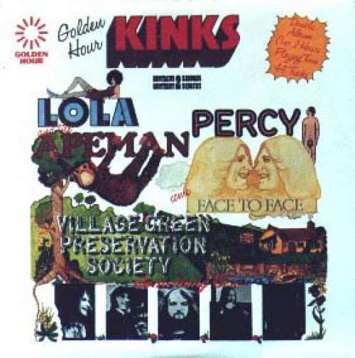 Cover The Kinks - Lola, Percy & The Apemen Come Face To Face With The Village Green Preservation Society... Something Else! (2xLP, Comp) Schallplatten Ankauf