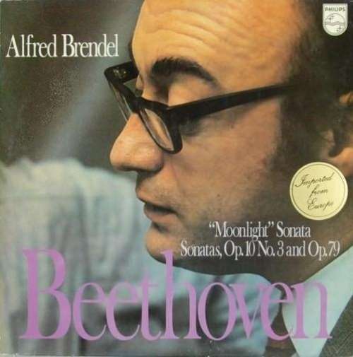 Cover Beethoven* - Alfred Brendel - Mondschein-Sonate / Sonaten Op.10,3 Und Op.79 (LP, Album) Schallplatten Ankauf
