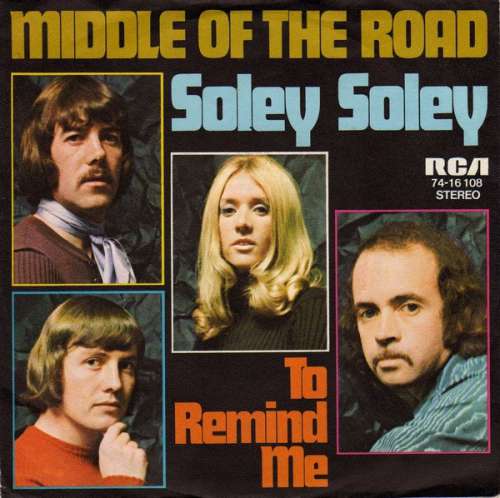Cover Middle Of The Road - Soley Soley (7, Single) Schallplatten Ankauf