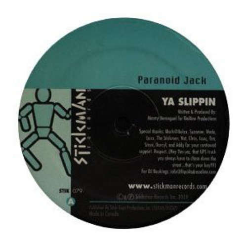 Cover Paranoid Jack - Ya Slippin (12) Schallplatten Ankauf