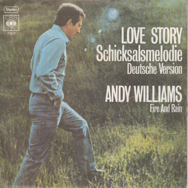 Cover Andy Williams - Schicksalsmelodie (Where Do I Begin) (Theme From Love Story) (7) Schallplatten Ankauf