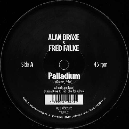 Cover Alan Braxe & Fred Falke - Palladium / Penthouse Serenade (12) Schallplatten Ankauf