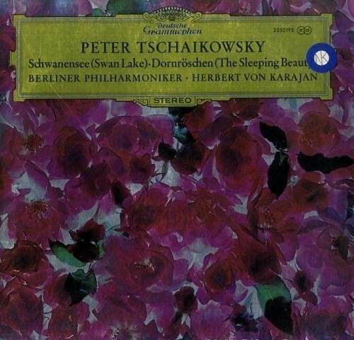 Cover Peter Tschaikowsky* - Berliner Philharmoniker • Herbert von Karajan - Schwanensee (Swan Lake) / Dornröschen (The Sleeping Beauty) (LP) Schallplatten Ankauf