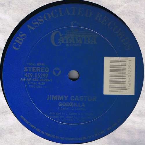 Cover Jimmy Castor - Godzilla (12, Single) Schallplatten Ankauf