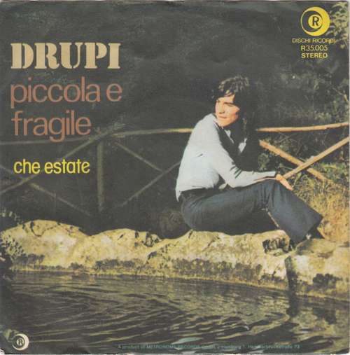 Cover Drupi (2) - Piccola E Fragile (7, Single) Schallplatten Ankauf