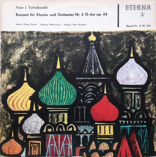 Cover Peter I. Tschaikowski* - Konzert Für Klavier Und Orchester Nr. 2 G-dur Op. 44 (LP, Album, Mono) Schallplatten Ankauf