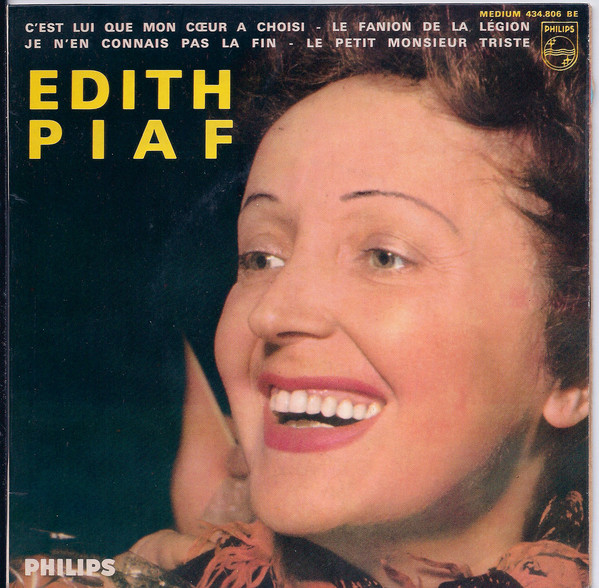 Cover Edith Piaf - C'est Lui Que Mon Coeur A Choisi (7, EP) Schallplatten Ankauf