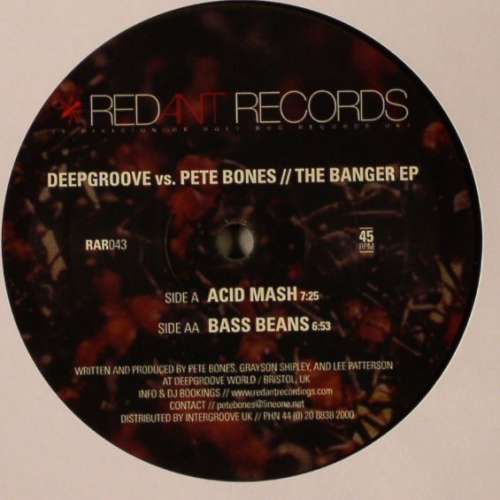 Cover Deepgroove vs. Pete Bones - The Banger EP (12) Schallplatten Ankauf