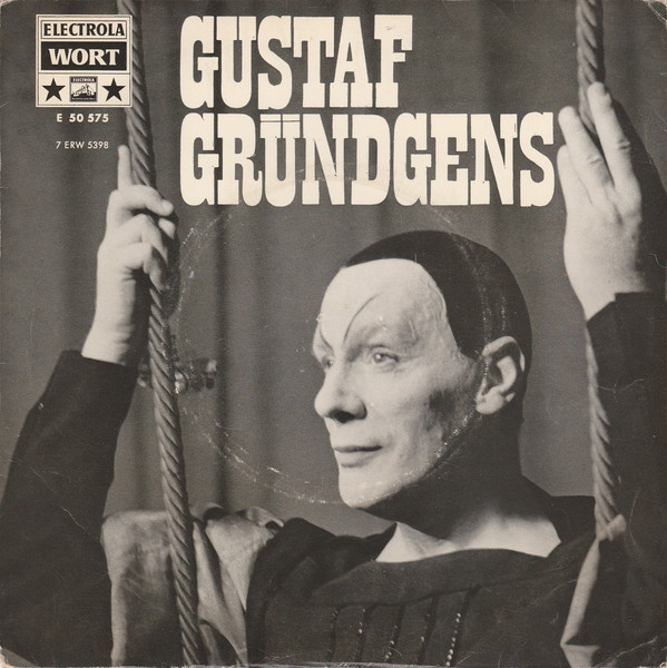 Cover Gustaf Gründgens - Mephisto-Lieder / Tierfabel / Sein Oder Nichtsein (7, EP) Schallplatten Ankauf