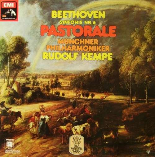 Cover Beethoven*, Rudolf Kempe, Münchner Philharmoniker - Sinfonie Nr.6 Pastorale (LP, Album, Quad) Schallplatten Ankauf