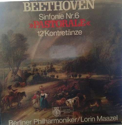 Cover Beethoven* - Berliner Philharmoniker / Lorin Maazel - Sinfonie Nr.6 »Pastorale«, 12 Kontretänze (LP) Schallplatten Ankauf