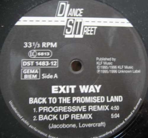 Cover Exit Way - Back To The Promised Land (12) Schallplatten Ankauf