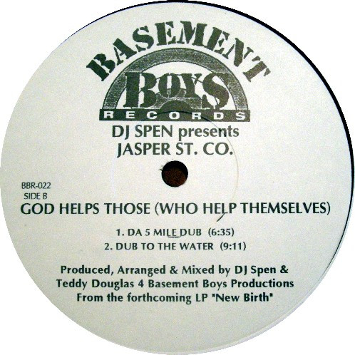 Cover DJ Spen Presents Jasper St. Co.* - God Helps Those (Who Help Themselves) (12, Promo) Schallplatten Ankauf