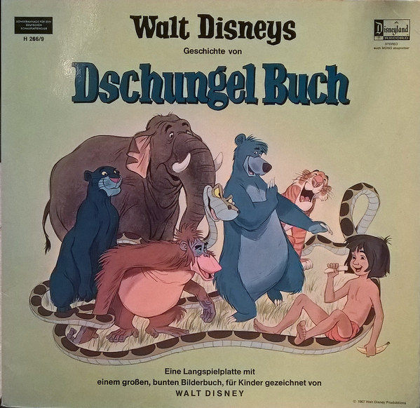Cover Walt Disney - Dschungel Buch (LP, Club, Gat) Schallplatten Ankauf