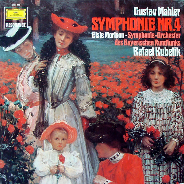 Cover Gustav Mahler - Rafael Kubelik - Symphonie-Orchester Des Bayerischen Rundfunks, Elsie Morison - Symphonie Nr. 4 (LP) Schallplatten Ankauf