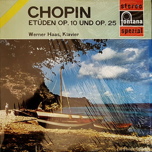 Cover Chopin* - Werner Haas - Etüden op. 10 und op. 25 (LP) Schallplatten Ankauf