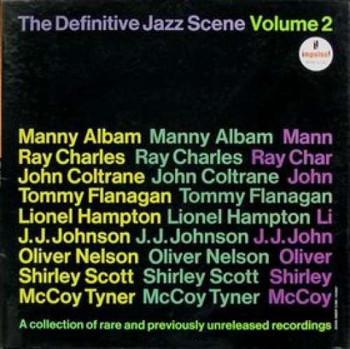 Cover Various - The Definitive Jazz Scene Volume 2 (LP, Comp, Mono) Schallplatten Ankauf