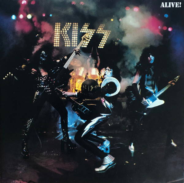 Cover Kiss - Alive! (2xLP, Album, RE, Gat) Schallplatten Ankauf