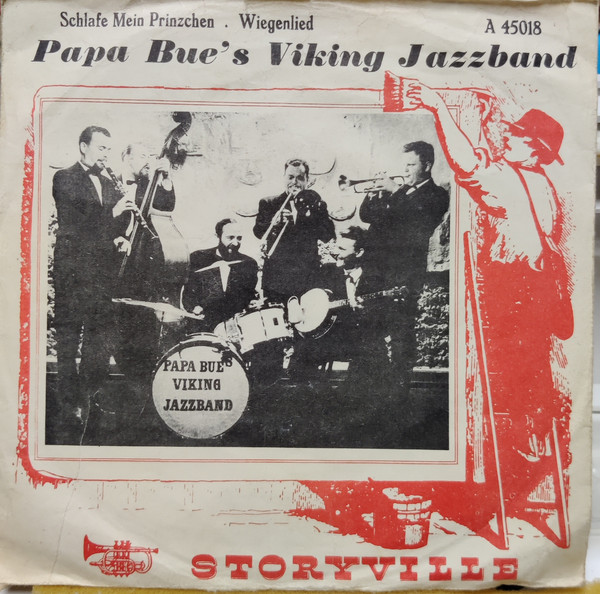 Cover Papa Bue's Viking Jazz Band - Schlafe Mein Prinzchen / Wiegenlied (7, Single, Mono) Schallplatten Ankauf