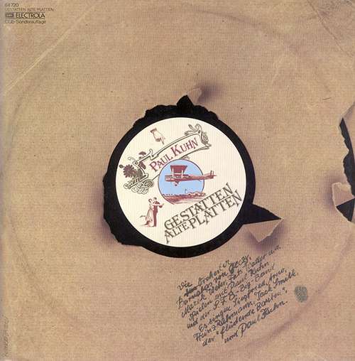 Cover Paul Kuhn Und Die SFB-Big-Band* - Gestatten, Alte Platten (LP, Album, Clu) Schallplatten Ankauf