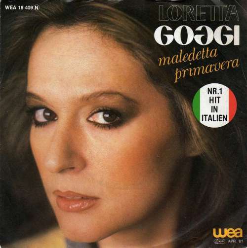 Cover Loretta Goggi - Maledetta Primavera (7, Single) Schallplatten Ankauf