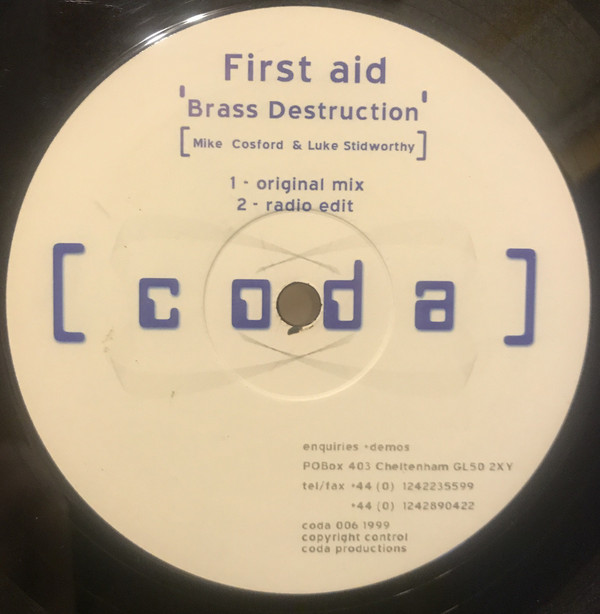 Cover Brass Destruction / Madagascar - First Aid / Requiem (12) Schallplatten Ankauf