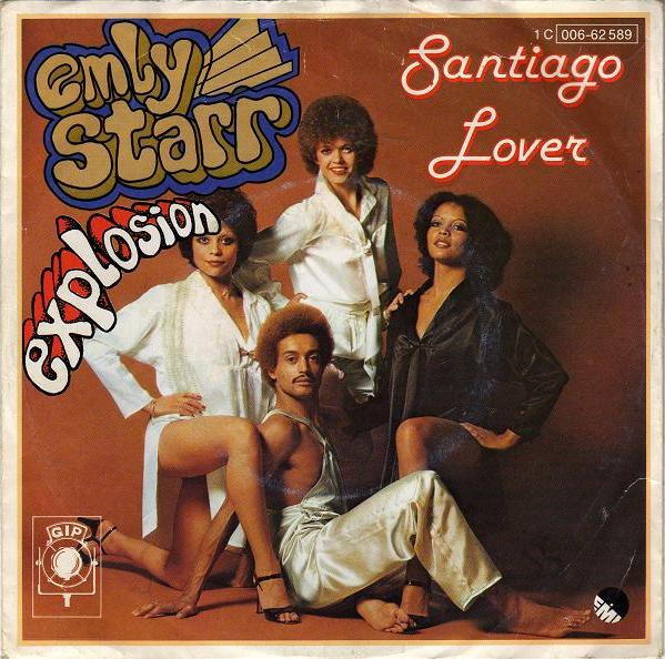 Cover Emly Starr Explosion - Santiago Lover (7, Single) Schallplatten Ankauf