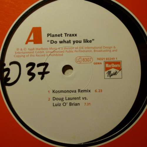 Cover Planet Traxx* - Do What You Like (12) Schallplatten Ankauf