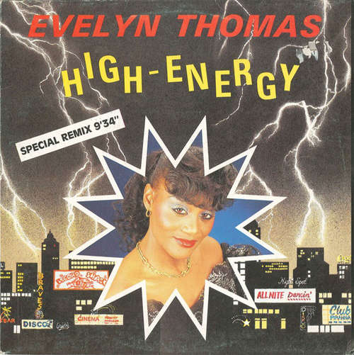 Cover Evelyn Thomas - High Energy (Special Remix) (12) Schallplatten Ankauf
