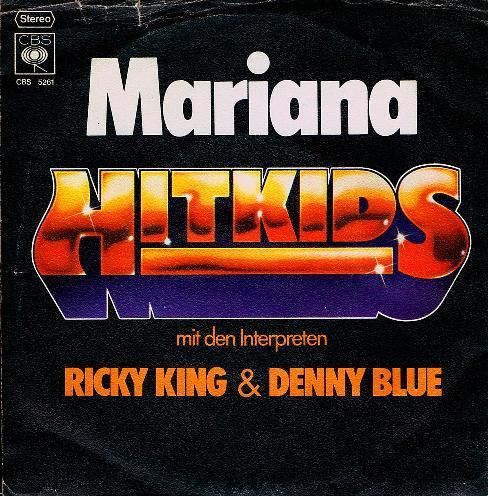 Cover Hitkids*, Ricky King & Denny Blue - Mariana (7, Single) Schallplatten Ankauf