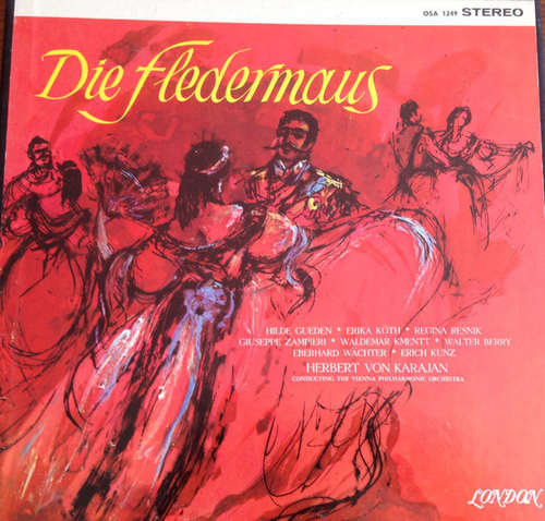 Cover Johann Strauss*, Karajan* - Die Fledermaus (2xLP + Box) Schallplatten Ankauf