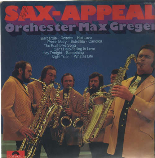 Cover Max Greger - Sax-Appeal (LP, Album) Schallplatten Ankauf