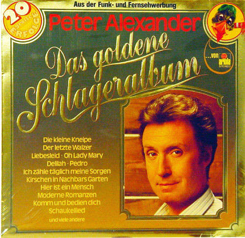 Cover Peter Alexander - Das Goldene Schlageralbum (LP) Schallplatten Ankauf