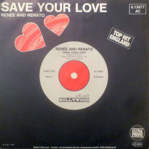 Bild Renée And Renato* - Save Your Love (7, Single) Schallplatten Ankauf