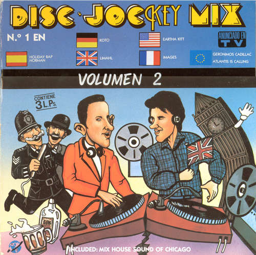 Cover Various - Disc-Jockey Mix Volumen 2 (3xLP, Comp, Mixed) Schallplatten Ankauf
