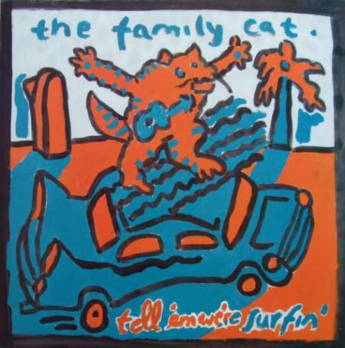Cover The Family Cat - Tell 'Em We're Surfin' (12, MiniAlbum) Schallplatten Ankauf