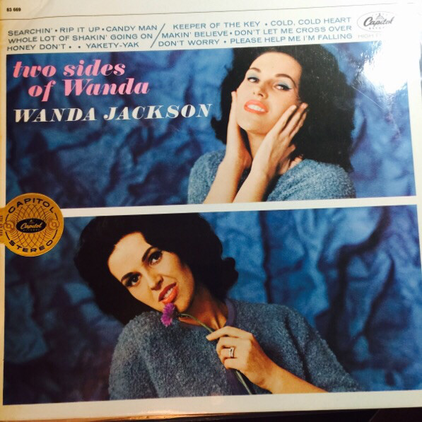Cover Wanda Jackson - Two Sides Of Wanda (LP, Album) Schallplatten Ankauf