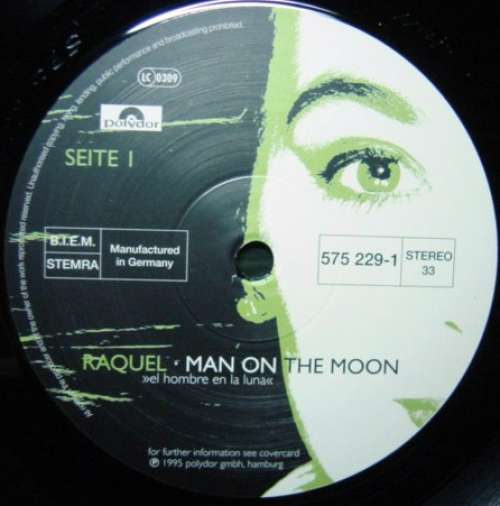 Cover Raquel* - Man On The Moon (El Hombre En La Luna) (12) Schallplatten Ankauf