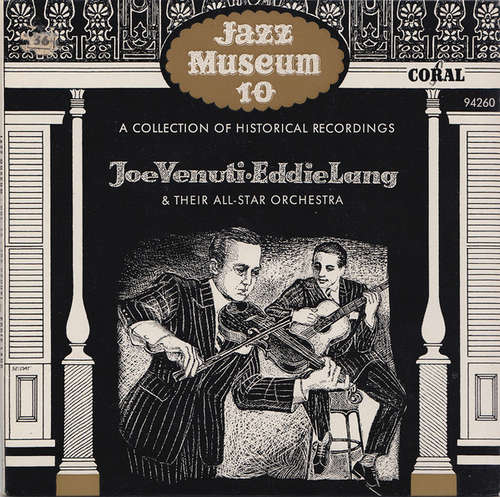 Cover Joe Venuti-Eddie Lang And Their All Star Orchestra* - Jazz Museum 10 (7, EP) Schallplatten Ankauf