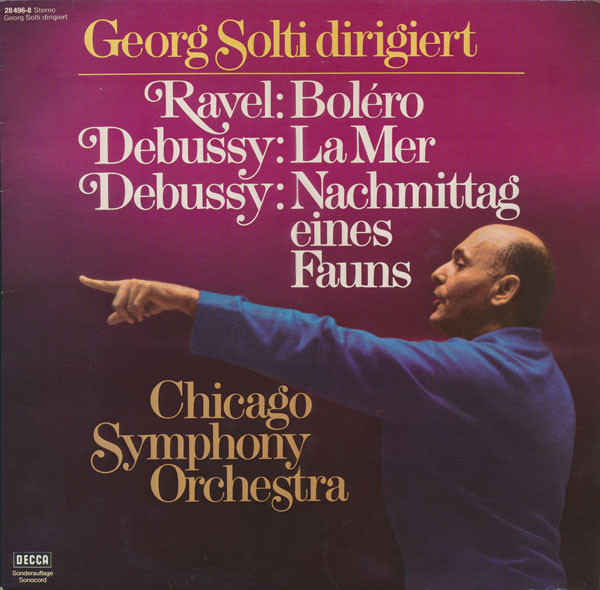 Cover Solti*, Maurice Ravel, Claude Debussy, Chicago Symphony Orchestra* - Georg Solti Dirigiert (LP, Club, RE) Schallplatten Ankauf