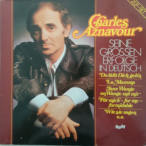 Cover Charles Aznavour - Seine Grossen Erfolge In Deutsch (2xLP, Comp) Schallplatten Ankauf