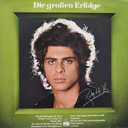 Cover Ricky Shayne - Die Großen Erfolge (LP, Comp) Schallplatten Ankauf