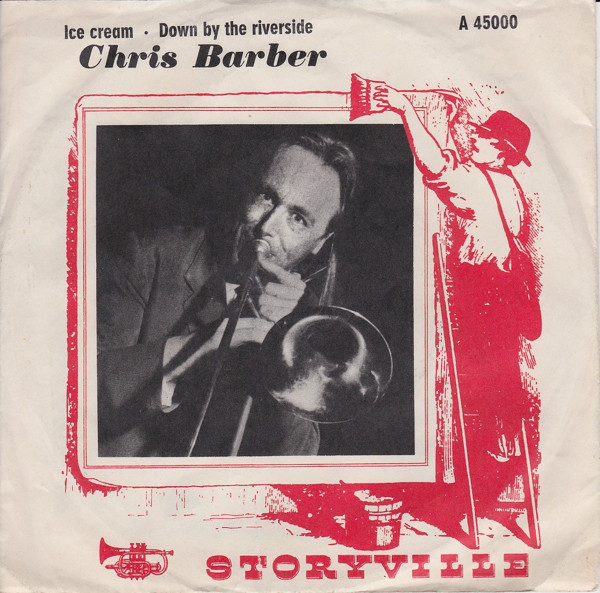 Cover Chris Barber's Jazz Band - Ice Cream (7, Single, red) Schallplatten Ankauf