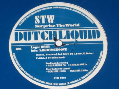 Cover Dutch Liquid - Rush / Smooth Groove (12) Schallplatten Ankauf