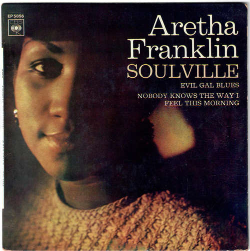 Cover Aretha Franklin - Soulville (7, EP) Schallplatten Ankauf