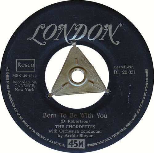 Cover The Chordettes - Born To Be With You / Love Never Changes (7, Single) Schallplatten Ankauf